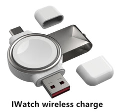 Simply Mag™ All-in-One Convenience: 3-in-1 Wireless Magsafe Charger Stand for Seamless Charging